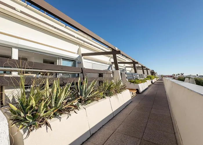 Apartman Le Xo - Appartement Luxe - Coursive - Terrasse - Port Nature 2 - Village Naturiste